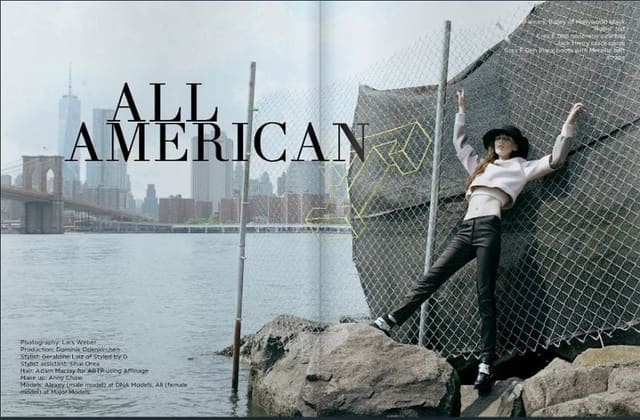 All American | Chloe Magazine by Lars We...