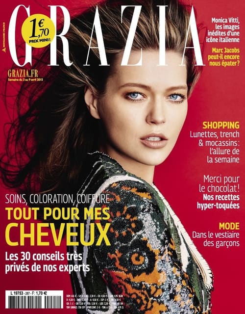 Grazia France April 3, 2015 Cover — Grazia France