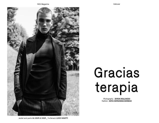 Gracias terapia for NOU Magazine