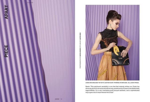 Piece Apart — Surface Magazine