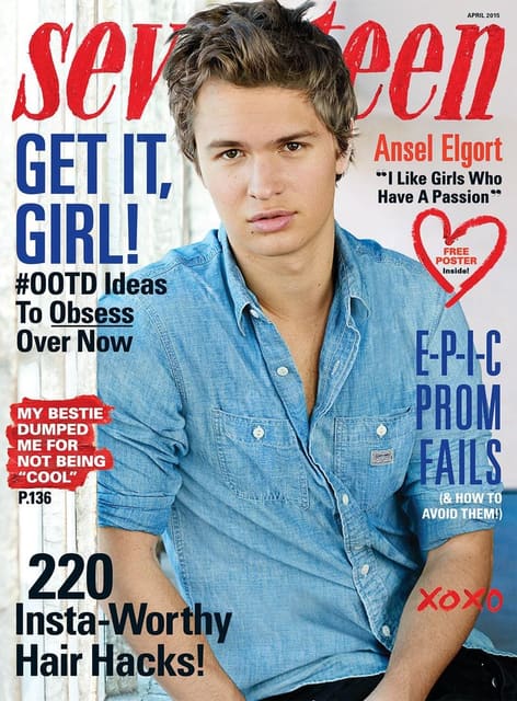 Seventeen Magazine April 2015 Cover — Seventeen Magazine