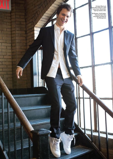 Ansel lets loose — Seventeen Magazine