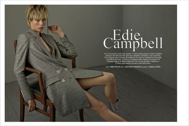Edie Campbell — S Moda for El Pais