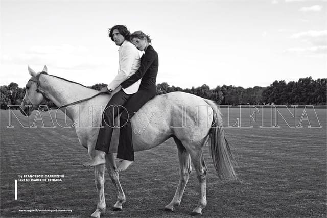 Nacho & Delfina — L'Uomo Vogue