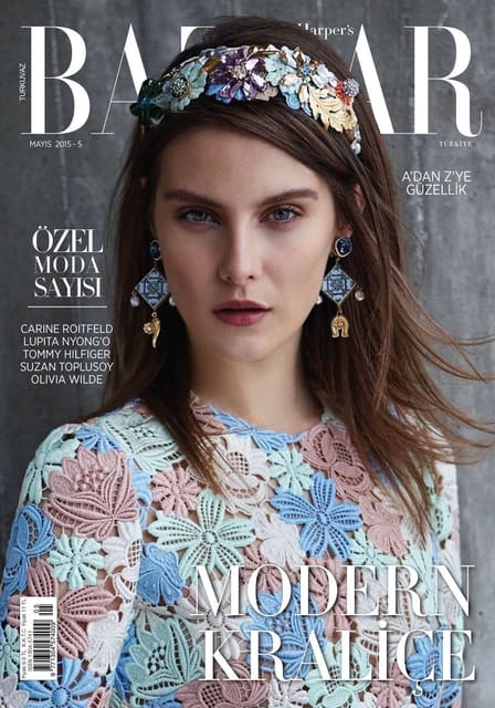 Harper's Bazaar Turkey May 2015 Cover — Harper's Bazaar Turkey