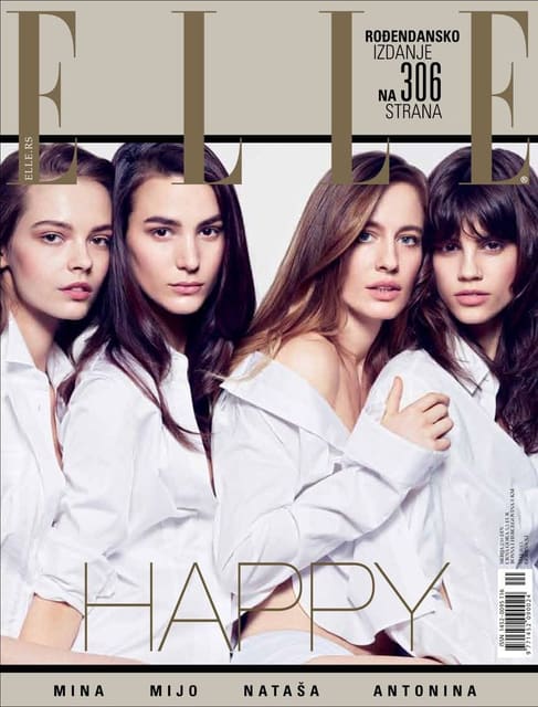 Elle Serbia May 2015 Cover 10th Birthday — Elle Serbia