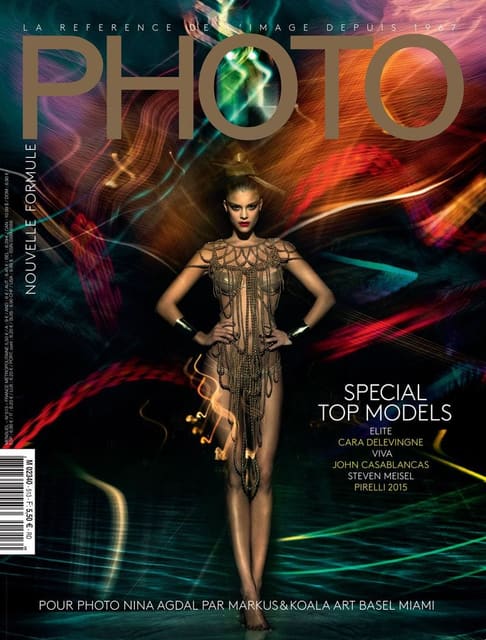Photo (France) December 2014 Cover: Special Top Model — Photo Magazine France