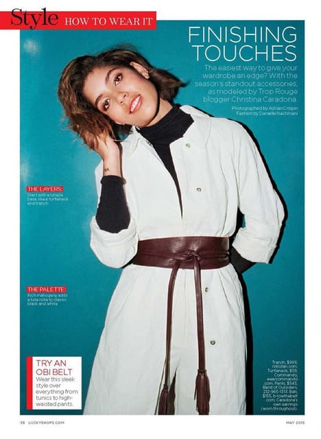 Trop Rouge — Lucky Magazine