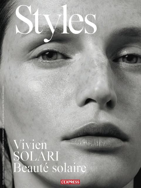 L'Express Styles April 2015 Cover — L'Express Styles