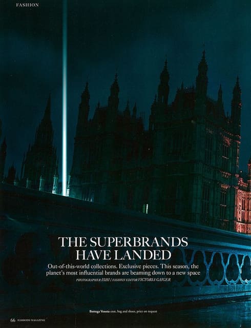 The superbrands have landed — Harrods