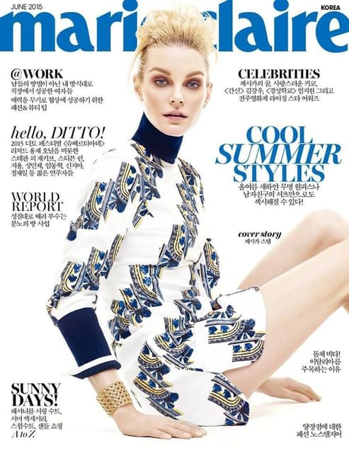 Marie Claire Korea June 2015 Cover — Marie Claire Korea