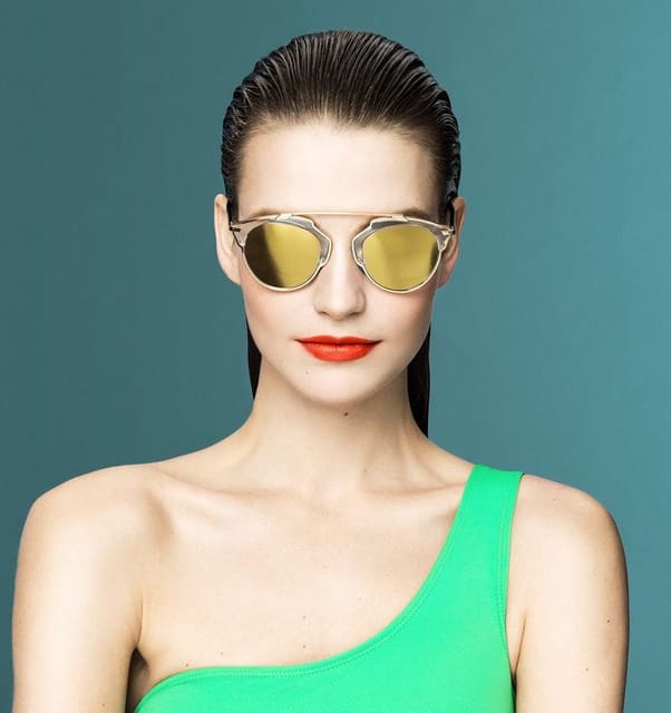Round Sunglasses — Self Magazine