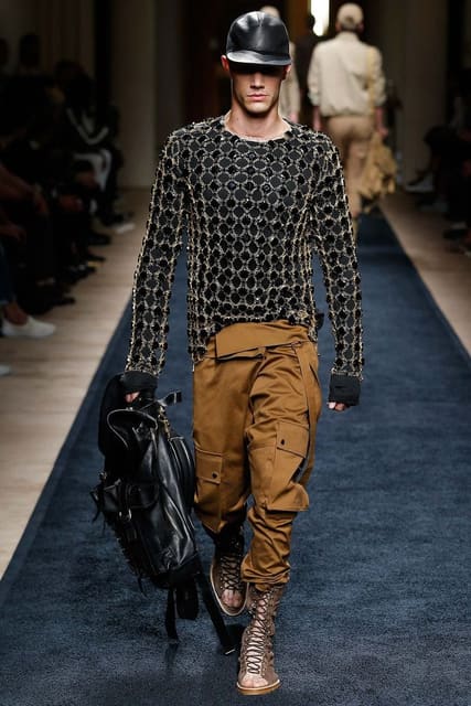 Balmain S/S 16 Men's Show — Balmain