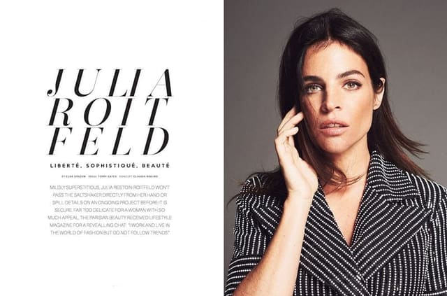 Julia Restoin-Roitfeld Portrait