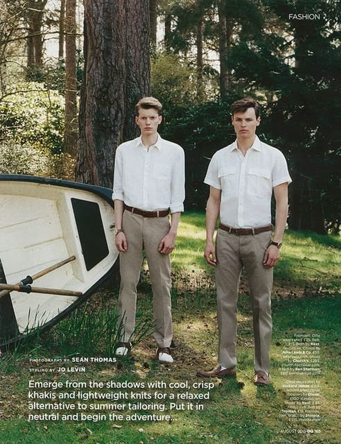 Beyond The Pines for British GQ