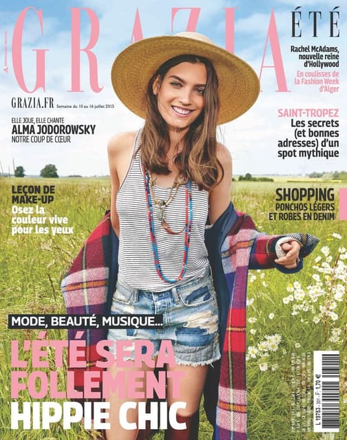 Grazia France July 10, 2015 Cover — Grazia France