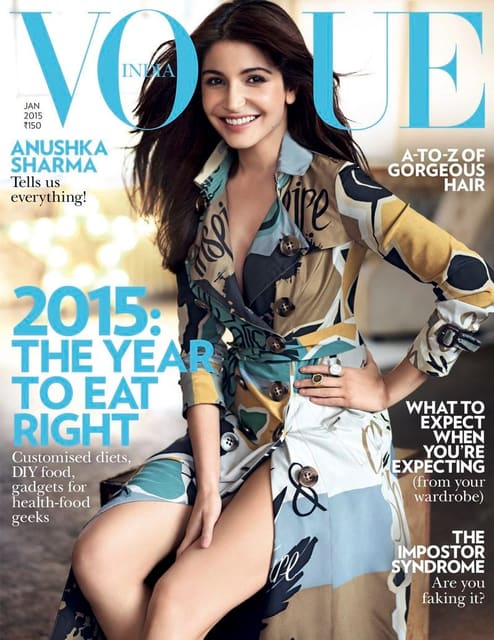 Vogue India January 2015 Cover — Vogue India