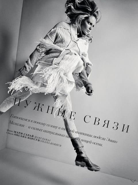 Eniko by Mari — Harper's Bazaar Russia