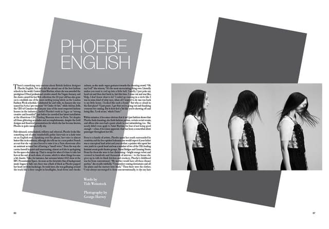 Phoebe English — Under the Influence Magazine