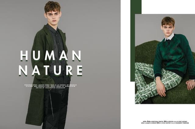Human nature by Jasper Rene Es — Elle Men Thailand