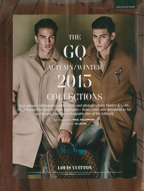 British GQ A/W Collection by Hunter & Ga...