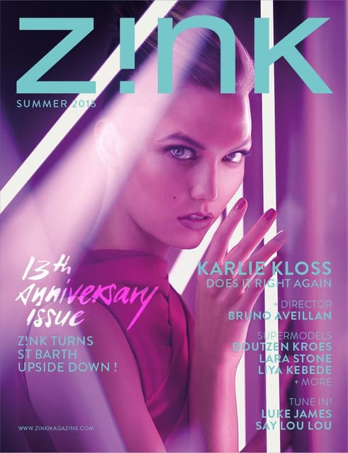 Zink Magazine Summer 2015 Cover — Zink Magazine