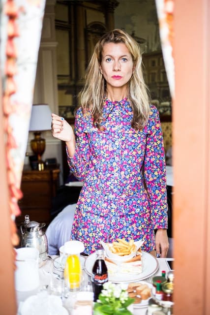 Natalie Joos in Vintage Max Mara