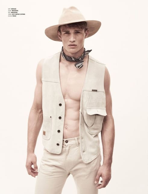 Julian Schneyder for BOY Magazine by Vik...