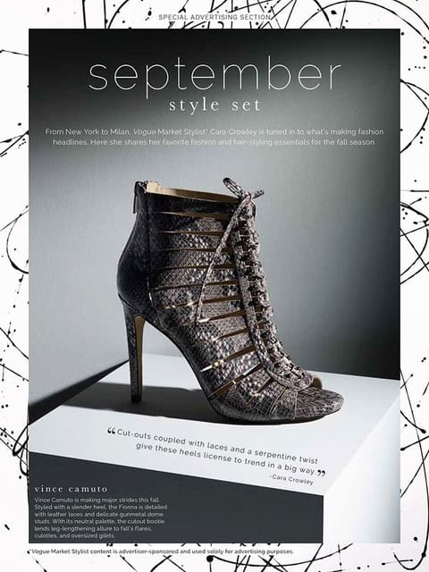 Special Advertising Supplement — American Vogue