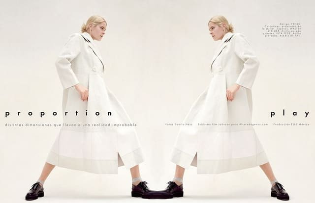 Proportion Play — Elle Mexico