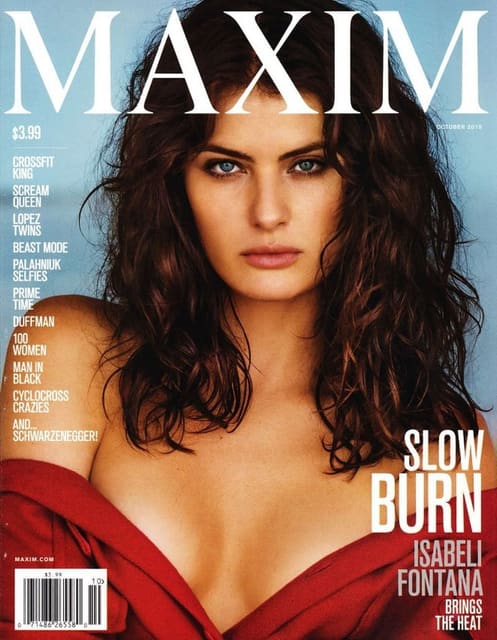 Maxim October 2015 Cover — Maxim Magazine