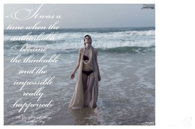 It was a time... — Marie Claire Italia