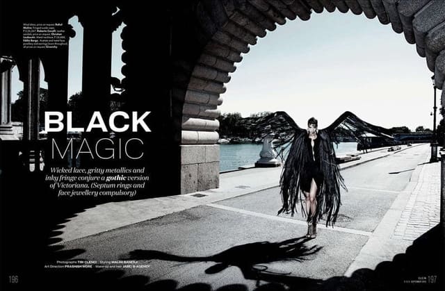 The Black Magic — Elle India