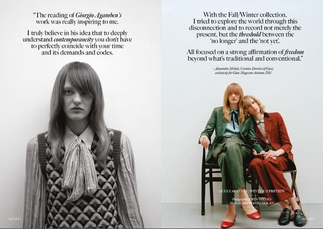 GUCCI A/W'15 Preview — Glass Magazine
