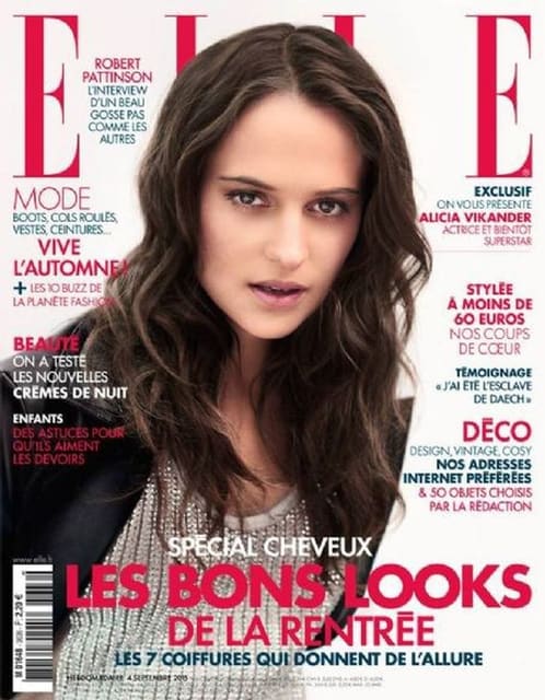 Elle France September 4, 2015 Cover — Elle France