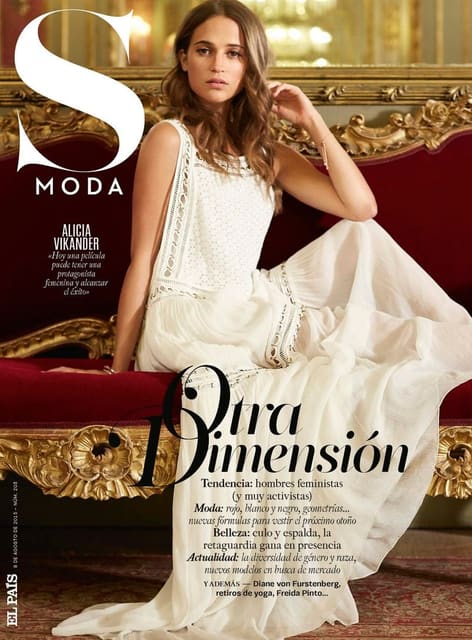 S Moda for El Pais August Cover — S Moda for El Pais