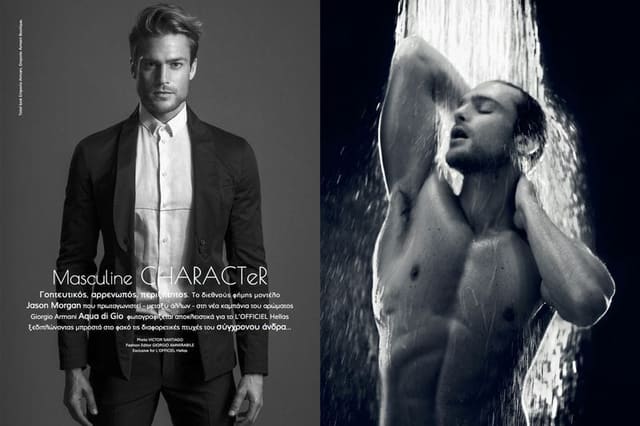 Masculine Character by Victor Santiago — L'Officiel Hommes Hellas
