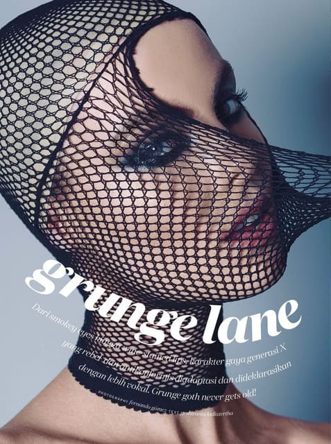 Grunge Lane for Elle Indonesia September... — Elle Indonesia