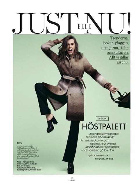 Höstpalett — Elle Sweden
