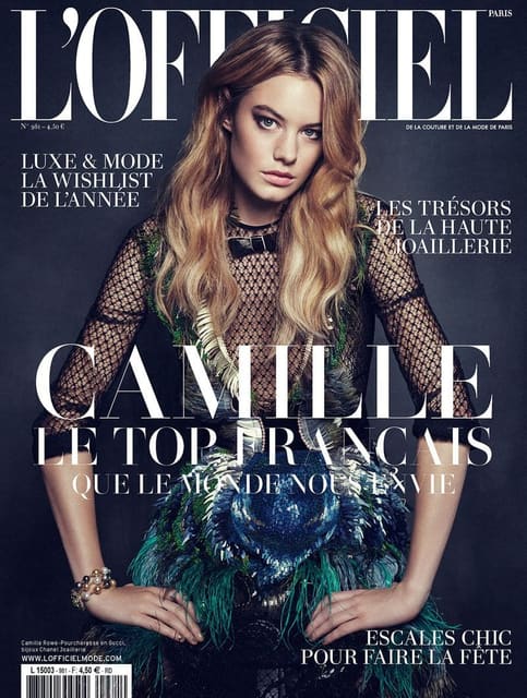 L'Officiel December 2013/January 2014 Co... — L'Officiel Paris