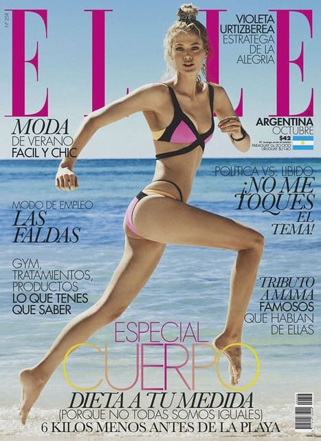 Elle Argentina October 2015 Cover — Elle Argentina
