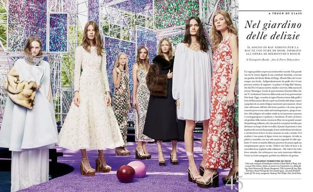 Nel giardino delle delizie — Ladies Magazine