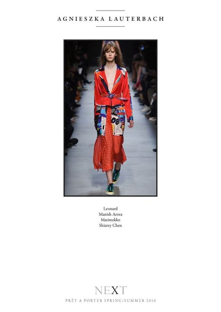 Next Models S/S 16 Paris Show Report Par... — Special Projects