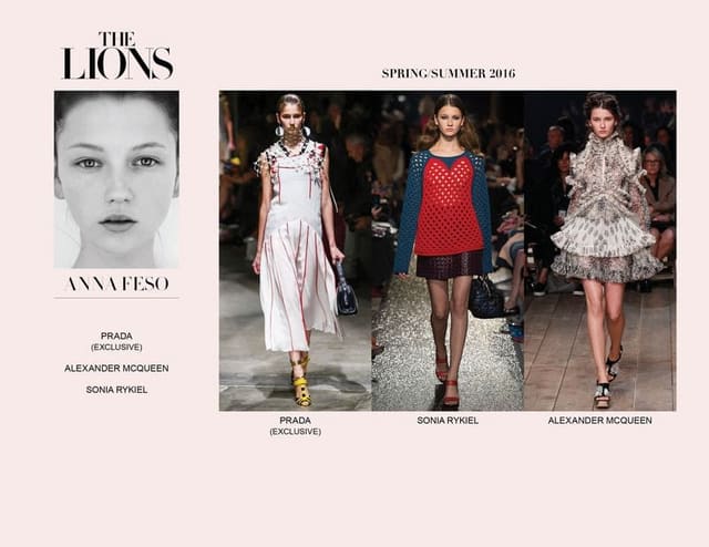 The Lions S/S 16 Shows — Special Projects