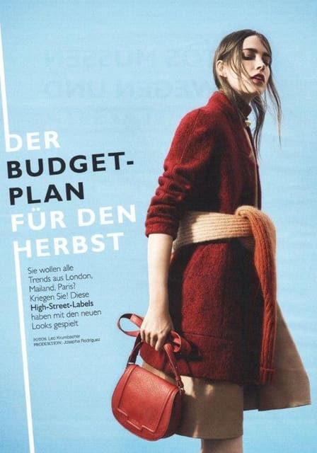 Der Budget-Plan Fur Den Herbst — Grazia Germany