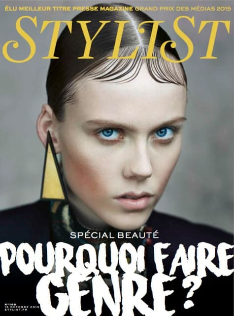 Stylist Magazine France October 2015 Cov... — Stylist Magazine France