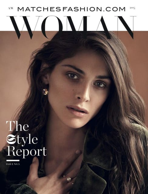 Matches October 2015 Cover — Matches Fashion