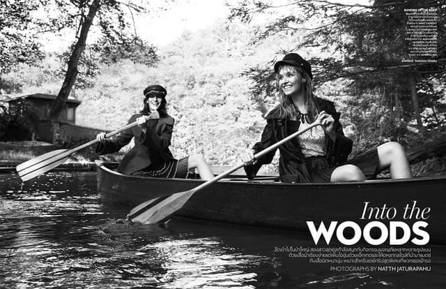 INTO THE WOODS — Vogue Thailand