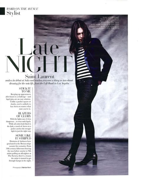 Late Night — Saks