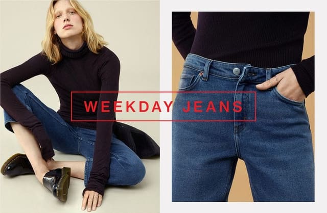 Weekday Jeans Fall 2015 — Weekday